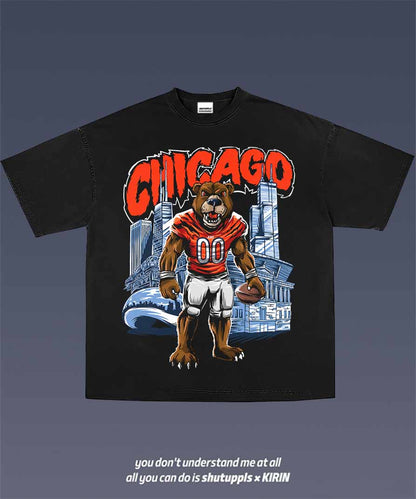 SHUTUPPLS Chicago Bears TEE 1.1