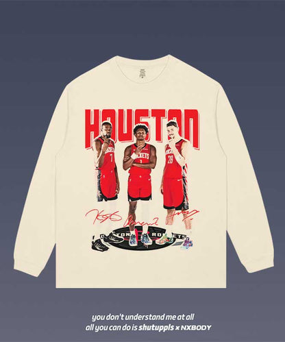 HOUSTON ROCKETS LONG SLEEVES 1.0
