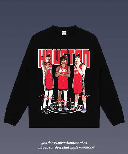 HOUSTON ROCKETS LONG SLEEVES 1.0