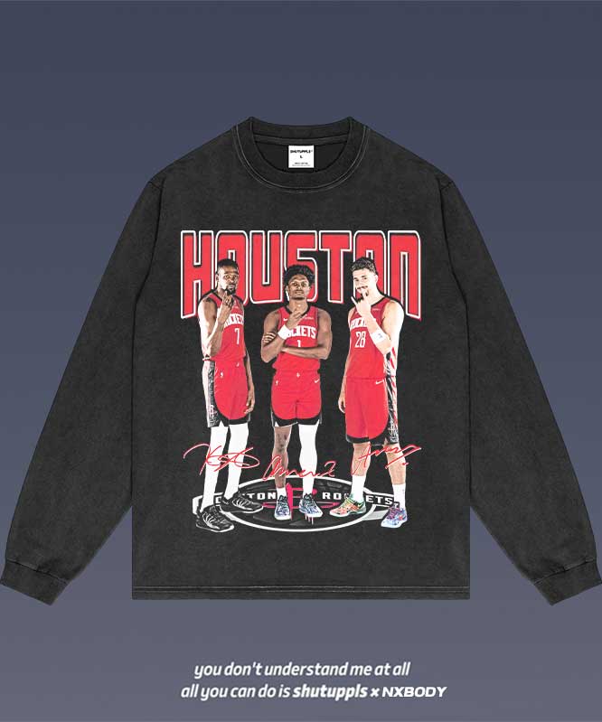 HOUSTON ROCKETS LONG SLEEVES 1.0