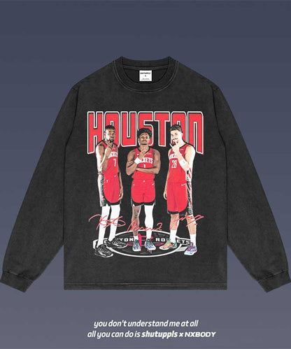 HOUSTON ROCKETS LONG SLEEVES 1.0