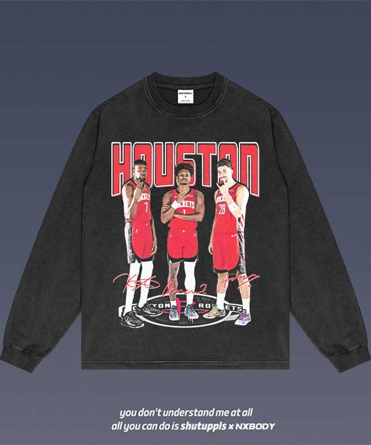 HOUSTON ROCKETS LONG SLEEVES 1.0