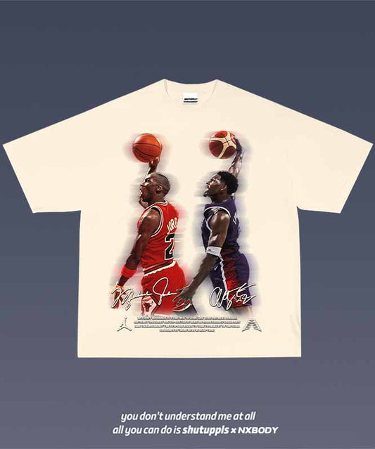 MICHAEL JORDAN/ ANTHONY EDWARDS TEE 1.0