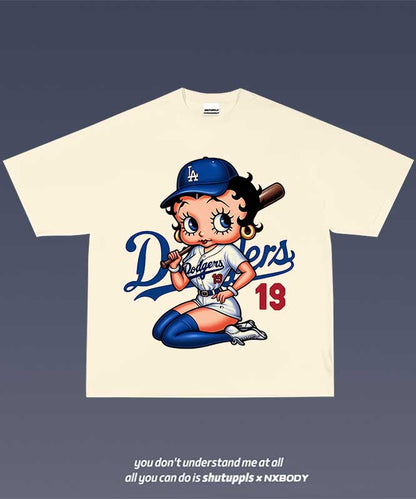 BETTY BOOP x DODGERS TEE 1.1