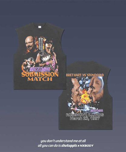 BRET HART VS STONE COLD TANK 1.0