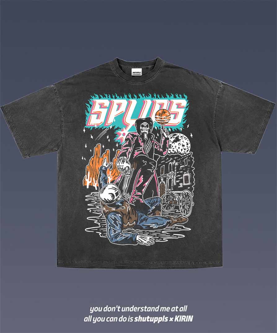 SHUTUPPLS SPURS TEE 1.5