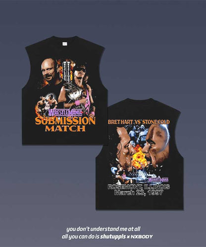 BRET HART VS STONE COLD TANK 1.0