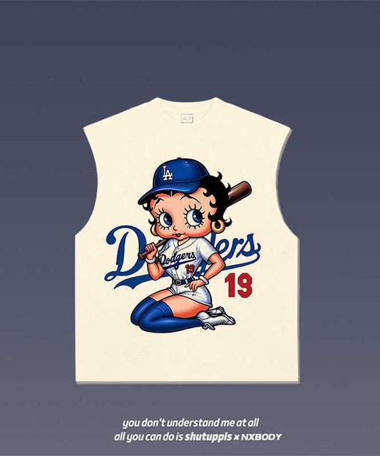 BETTY BOOP x DODGERS TANK 1.1