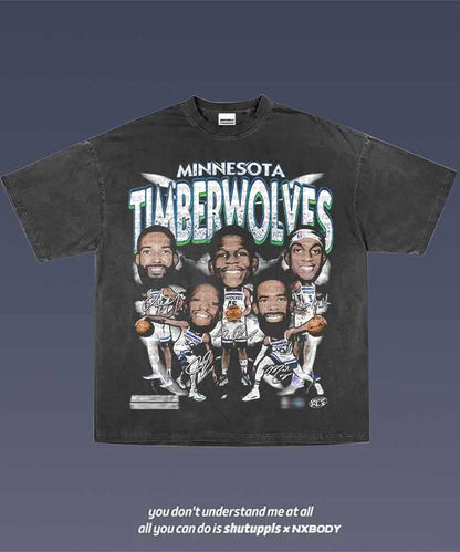 SHUTUPPLS TIMBERWOLVES TEE 1.0