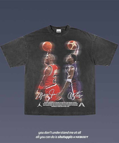 MICHAEL JORDAN/ ANTHONY EDWARDS TEE 1.0