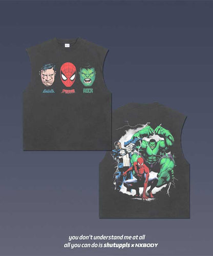 SPIDER MAN TANK 7.4