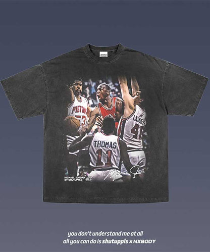 MICHAEL JORDAN VS BAD BOYS TEE 14.9