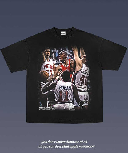 MICHAEL JORDAN VS BAD BOYS TEE 14.9