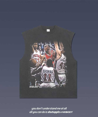 MICHAEL JORDAN VS BAD BOYS TANK 6.0