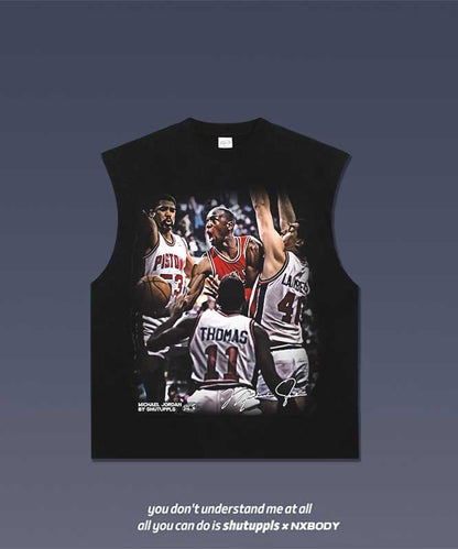 MICHAEL JORDAN VS BAD BOYS TANK 6.0