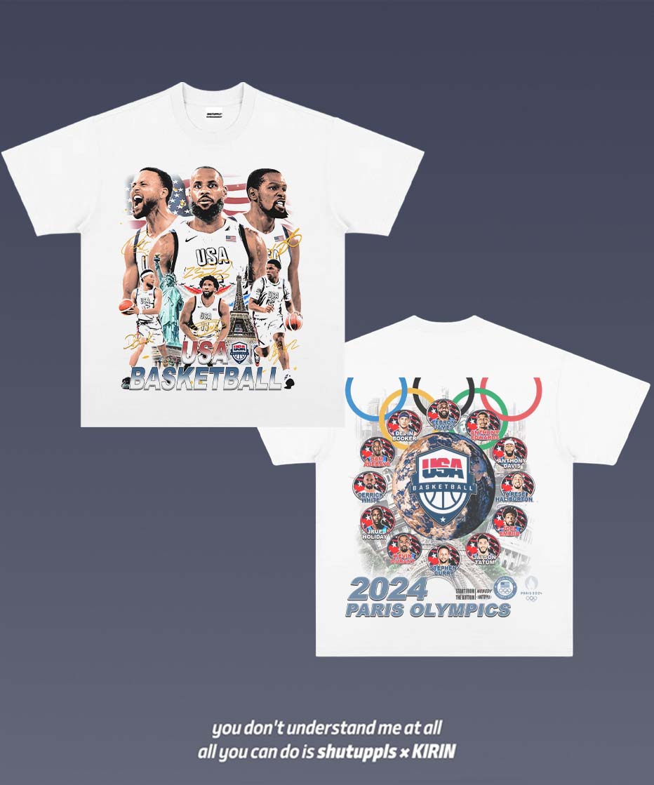 2024 USA DREAM TEAM VINTAGE TEE 1.3