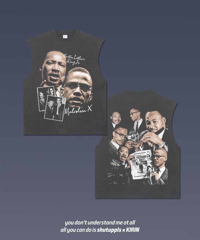MARTIN LUTHER KING/ MALCOLM X TANK 1.0