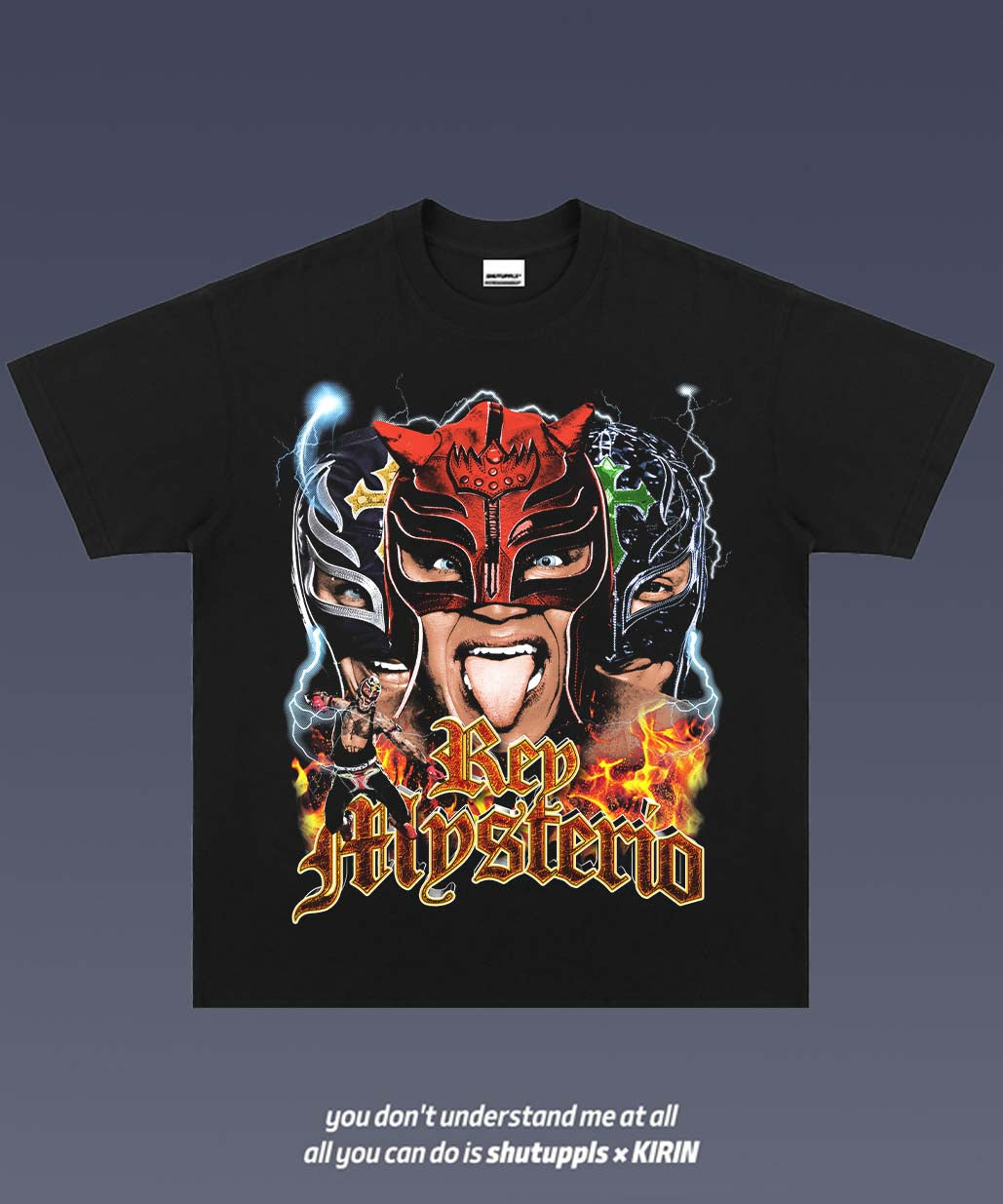 SHUTUPPLS REY MYSTERIO TEE 1.2