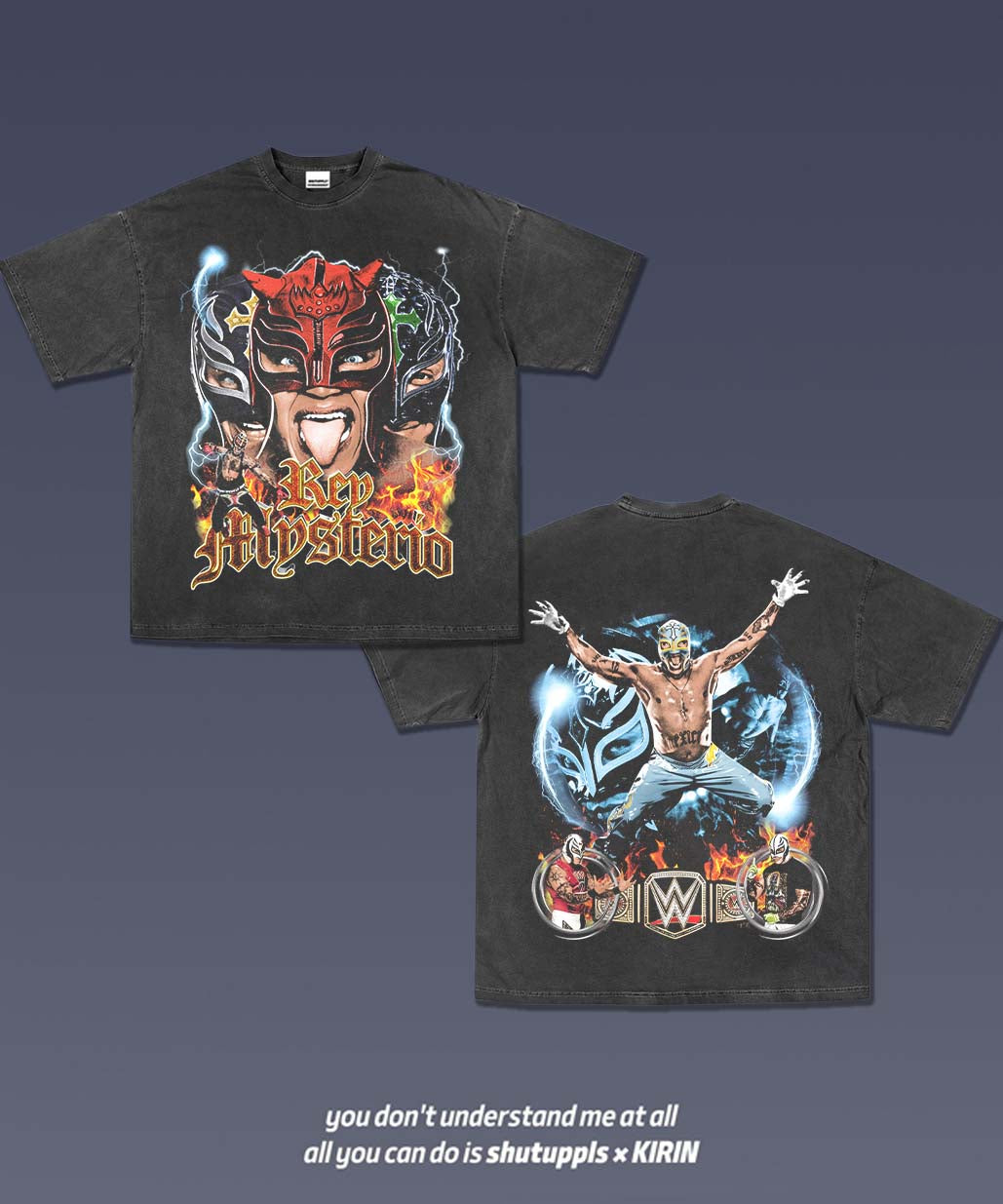 SHUTUPPLS REY MYSTERIO TEE 1.2