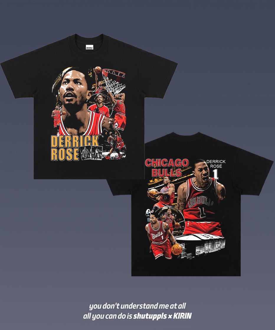 SHUTUPPLS DERRICK ROSE TEE 3.5