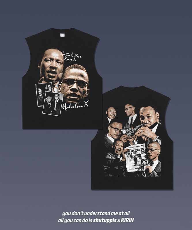MARTIN LUTHER KING/ MALCOLM X TANK 1.0