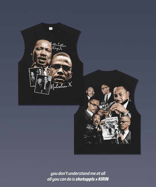 MARTIN LUTHER KING/ MALCOLM X TANK 1.0