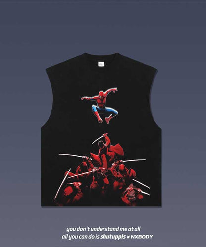 SPIDER MAN TANK 7.6