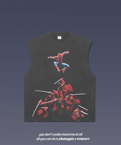 SPIDER MAN TANK 7.6