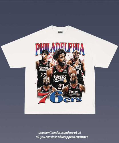 SHUTUPPLS 76ERS TEE 1.0