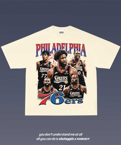 SHUTUPPLS 76ERS TEE 1.0
