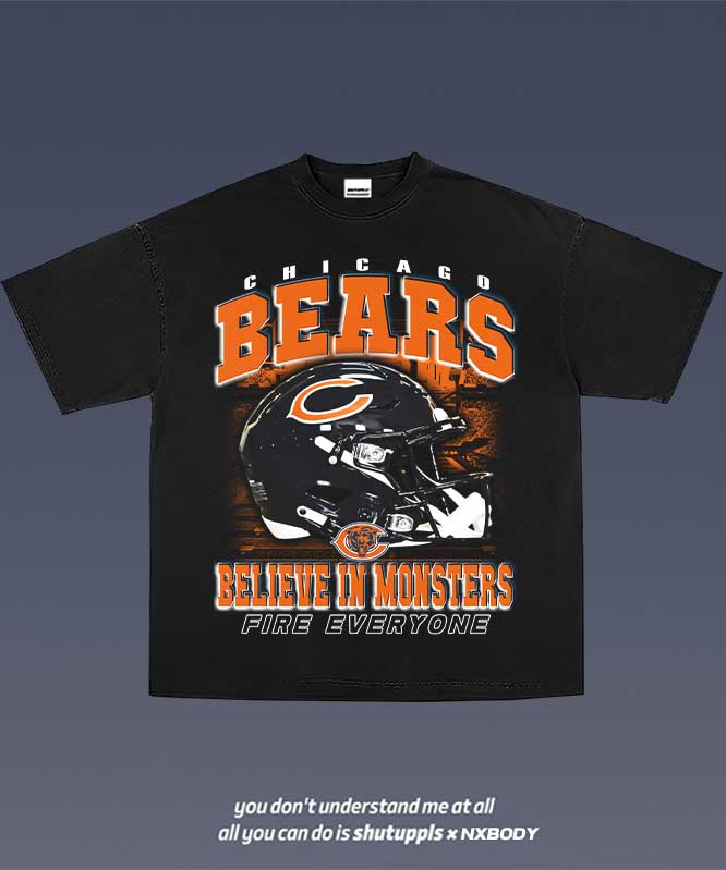 SHUTUPPLS CHICAGO BEARS TEE 1.2
