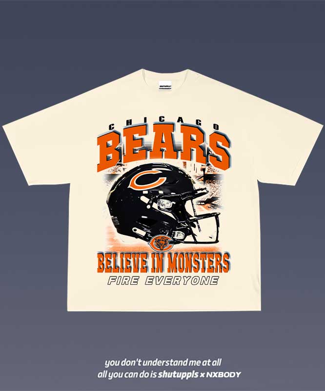 SHUTUPPLS CHICAGO BEARS TEE 1.2