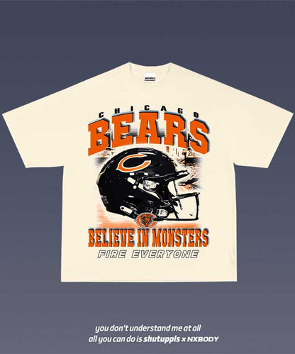 SHUTUPPLS CHICAGO BEARS TEE 1.2