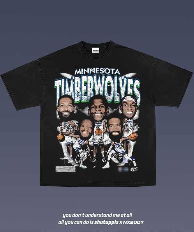SHUTUPPLS TIMBERWOLVES TEE 1.0