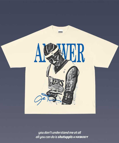 ALLEN IVERSON VINTAGE TEE 5.75