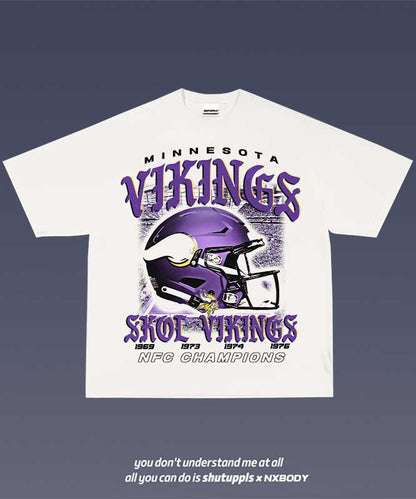 SHUTUPPLS VIKINGS TEE 1.1