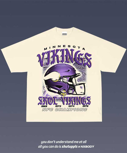SHUTUPPLS VIKINGS TEE 1.1
