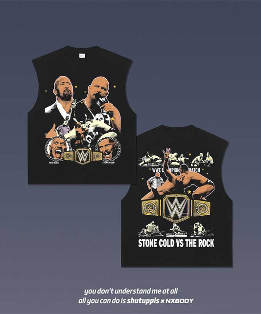 THE ROCK VS STONE COLD TANK 1.0