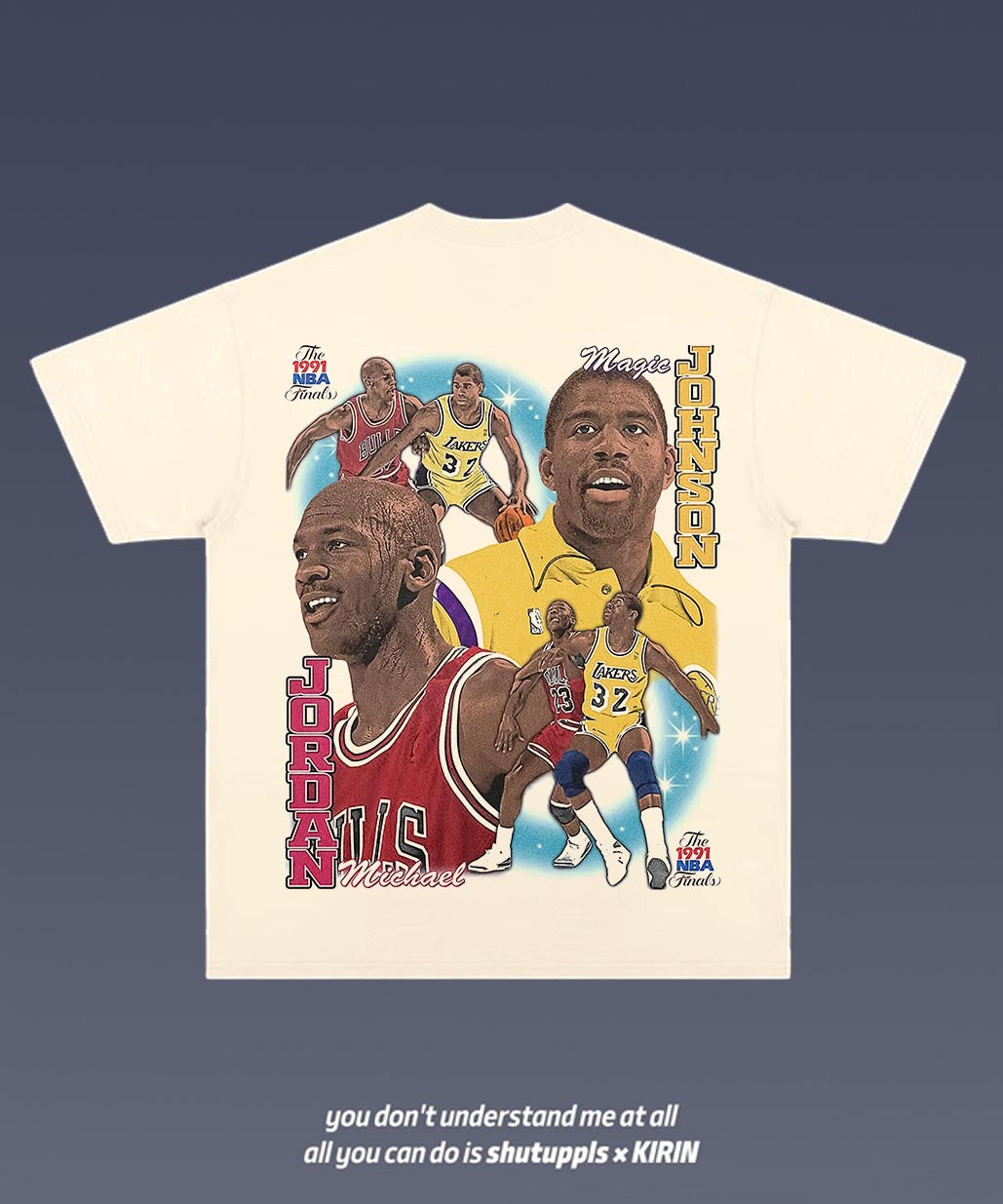 SHUTUPPL Earvin Johnson/Michael Jordan 1.4