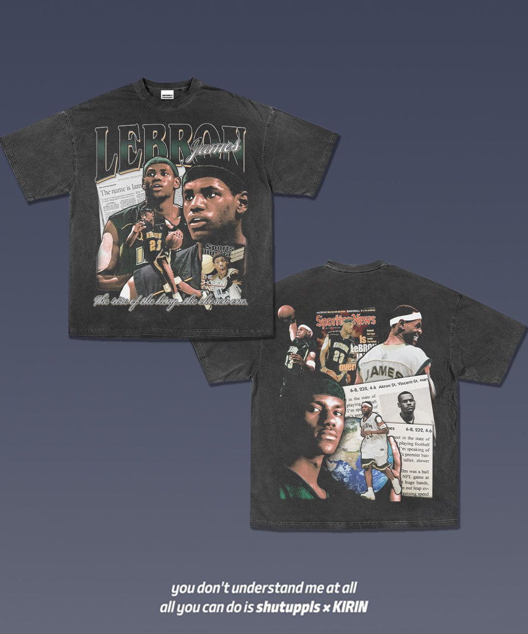 SHUTUPPLS LEBRON JAMES TEE 10.29