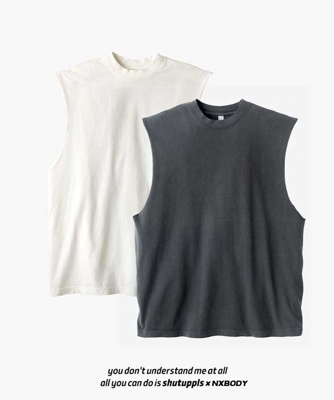 SHUTUPPLS BLANK TOP TANK*2