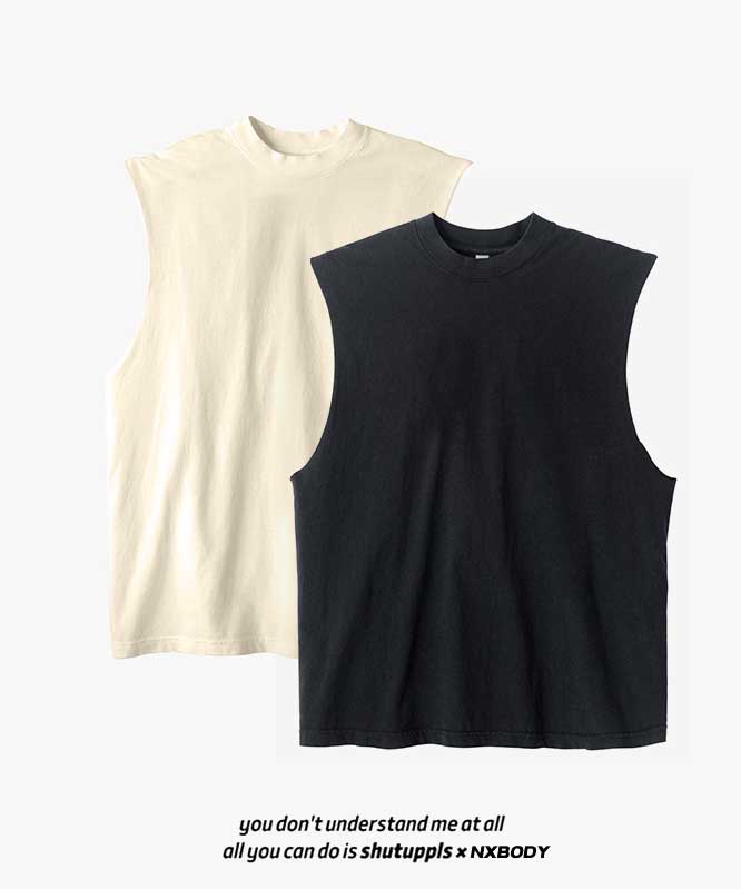 SHUTUPPLS BLANK TOP TANK*2
