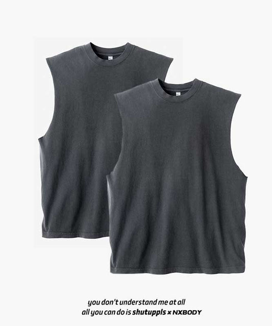 SHUTUPPLS BLANK TOP TANK*2