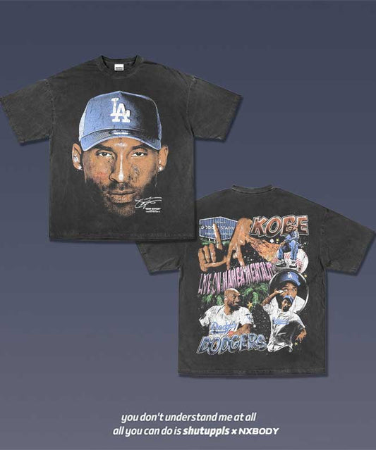 KOBE X DODGERS VINTAGE TEE 11.39