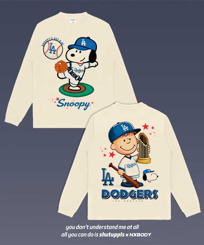 SNOOPY x DODGERS LONG SLEEVES 1.0
