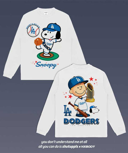 SNOOPY x DODGERS LONG SLEEVES 1.0