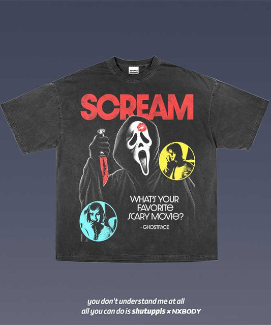 SCREAM GRAPHIC TEE 2.7