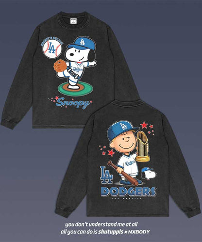 SNOOPY x DODGERS LONG SLEEVES 1.0