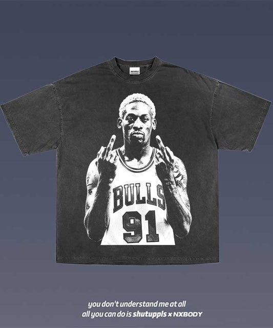 DENNIS RODMAN GRAPHIC TEE 9.1