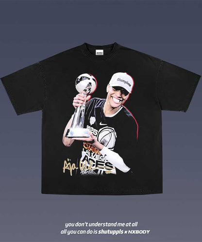 SHUTUPPLS A'JA WILSON TEE 1.2